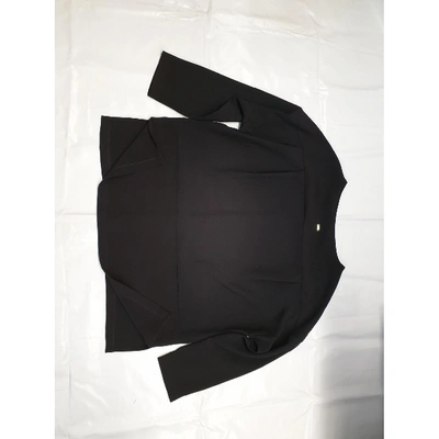 Pre-owned Krizia Black Polyester Top