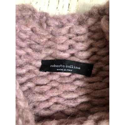 Pre-owned Roberto Collina Wool Jumper In Pink