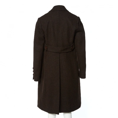Pre-owned Paul Smith Wool Coat In Brown