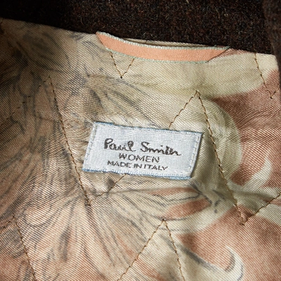 Pre-owned Paul Smith Wool Coat In Brown