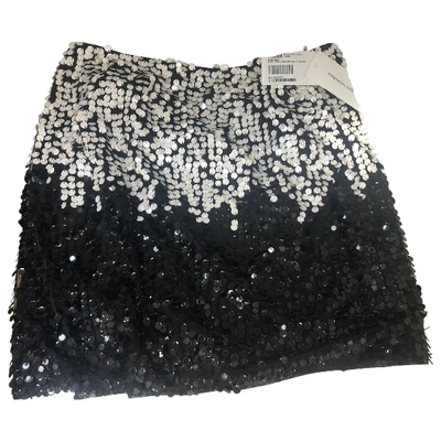 Pre-owned French Connection Mini Skirt In Black