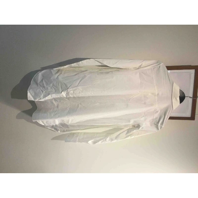 Pre-owned Schumacher White Cotton  Top