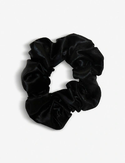Shop Slip Black Silk Scrunchies Pack Of Three