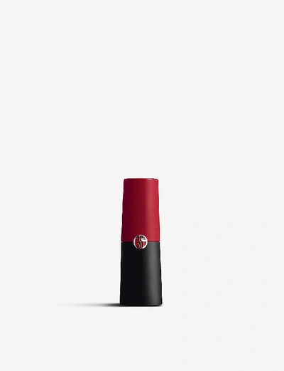 Shop Giorgio Armani Rouge D'armani Matte Lipstick 4g In 400