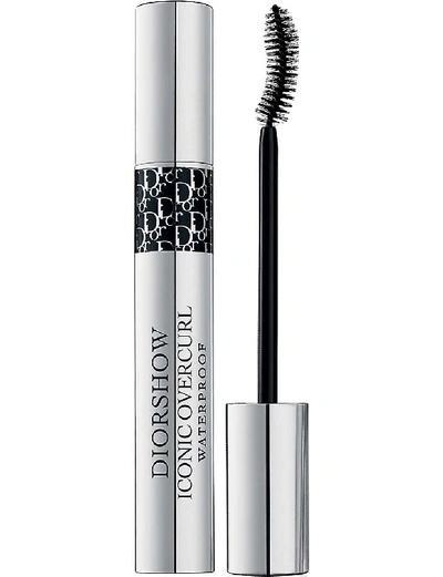 Shop Dior Show Iconic Overcurl Waterproof Mascara 10ml In Over Black