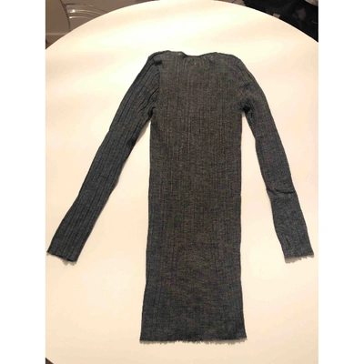 Pre-owned Pinko Wool Knitwear In Grey