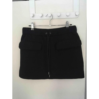 Pre-owned Cos Mini Skirt In Black