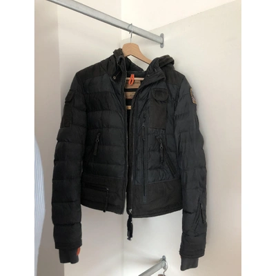 Pre-owned Parajumpers Puffer In Grey