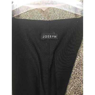 Pre-owned Joseph Short Vest In Metallic