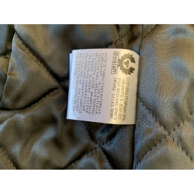 Pre-owned Belstaff Black Cotton Leather Jacket