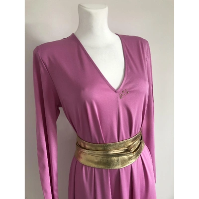 Pre-owned Stine Goya Pink Cotton Dress