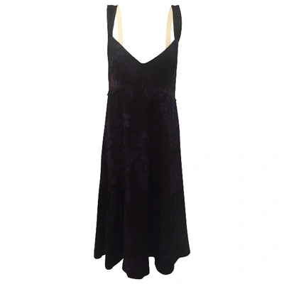 Pre-owned Jigsaw Silk Dress In Black