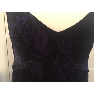 Pre-owned Jigsaw Silk Dress In Black