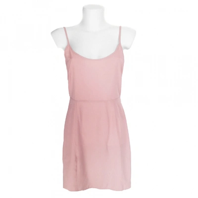 Pre-owned Semicouture Mid-length Dress In Pink