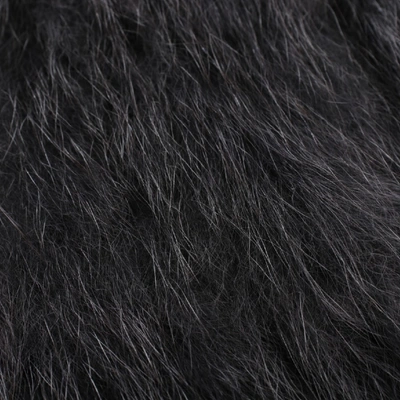 Pre-owned Schumacher Grey Fur  Top