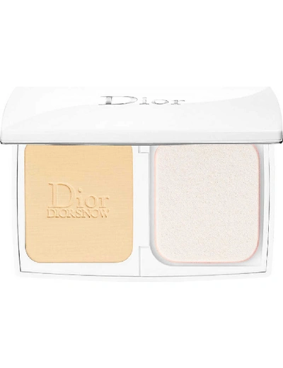 Shop Dior Snow Compact Luminous Perfection Brightening Foundation Spf 20 Pa+++ In Creme