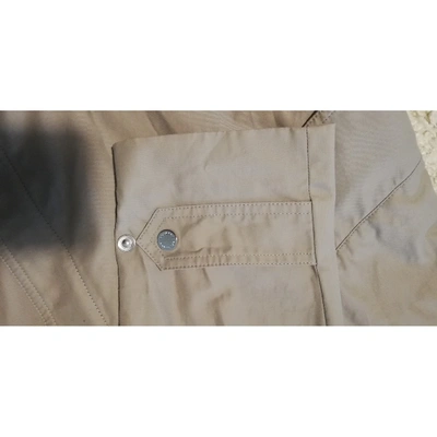Pre-owned Belstaff Khaki Cotton Trench Coat