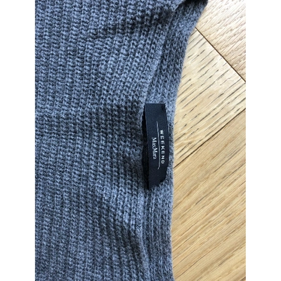 Pre-owned Max Mara Wool Jumper In Grey