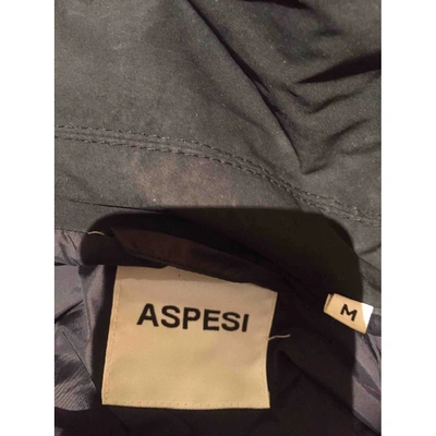 Pre-owned Aspesi Peacoat In Black