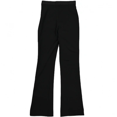 Pre-owned Peter Pilotto Straight Pants In Black