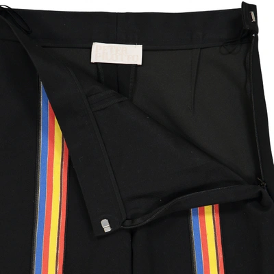 Pre-owned Peter Pilotto Straight Pants In Black