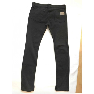 Pre-owned Chloé Slim Jeans In Black