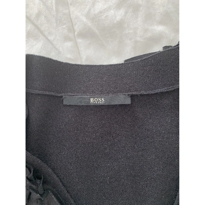 Pre-owned Hugo Boss Cashmere Twin-set In Black