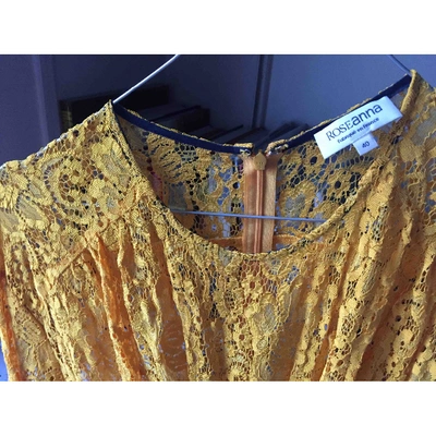 Pre-owned Roseanna Mid-length Dress In Yellow