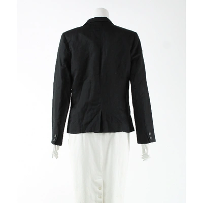 Pre-owned Isabel Marant Étoile Linen Jacket In Black