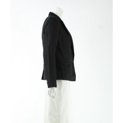 Pre-owned Isabel Marant Étoile Linen Jacket In Black
