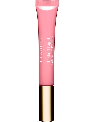 Shop Clarins 01 Rose Shimmer Natural Lip Perfector