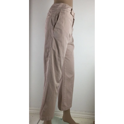 Pre-owned Marni Trousers In Pink