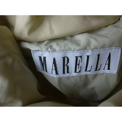 Pre-owned Marella Ecru Coat