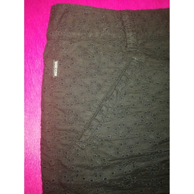 Pre-owned Moschino Cheap And Chic Black Cotton Shorts