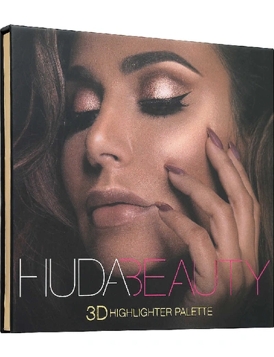 Shop Huda Beauty Golden Sands 3d Highlighter Palette