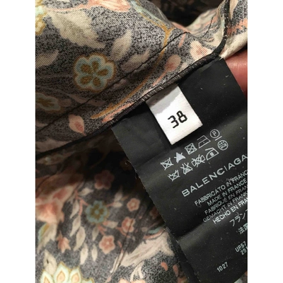 Pre-owned Balenciaga Silk Vest In Multicolour