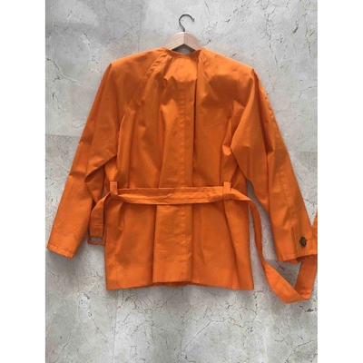 Pre-owned Givenchy Jacket In Orange