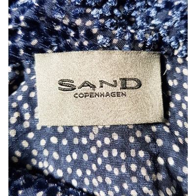 Pre-owned Sand Navy  Top