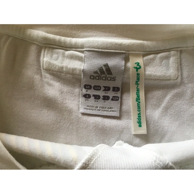 Pre-owned Adidas Originals White Cotton Top