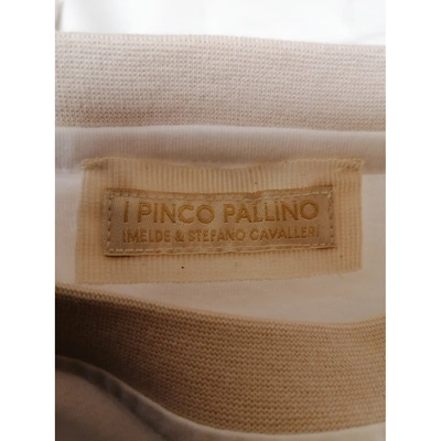 Pre-owned I Pinco Pallino White Cotton Top