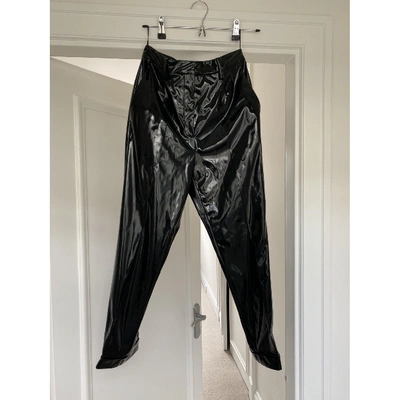 Pre-owned N°21 Chino Pants In Black