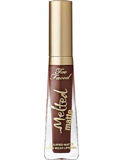 Shop Too Faced Melted Matte Long-wear Liquid Lipstick 7ml In Naughty By Nature