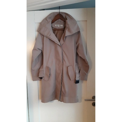 Pre-owned Kenneth Cole Coat In Beige