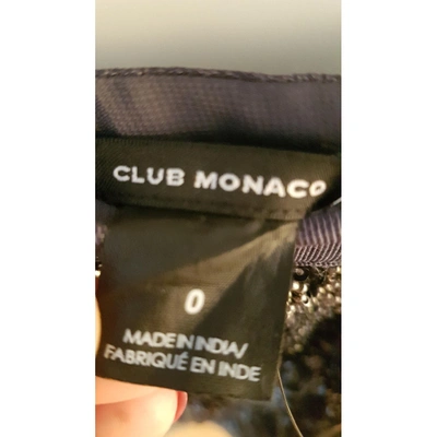 Pre-owned Club Monaco Glitter Mini Skirt In Other