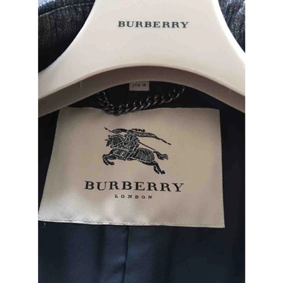 Pre-owned Burberry Khaki Trench Coat