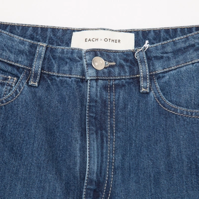 Pre-owned Each X Other Each X Straight Jeans In Blue