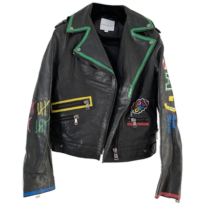 Pre-owned Mira Mikati Multicolour Leather Jacket