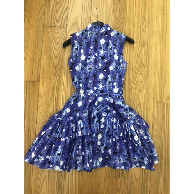 Pre-owned Jourden Mid-length Dress In Blue