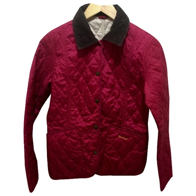 Pre-owned Barbour Jacket In Red