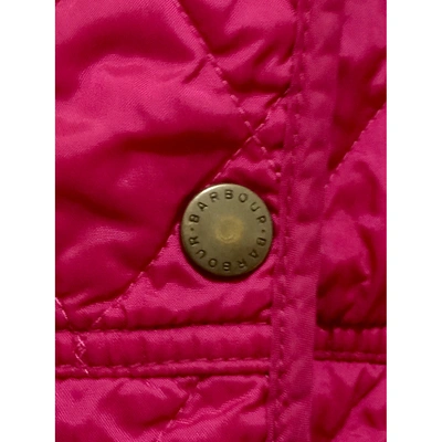 Pre-owned Barbour Jacket In Red